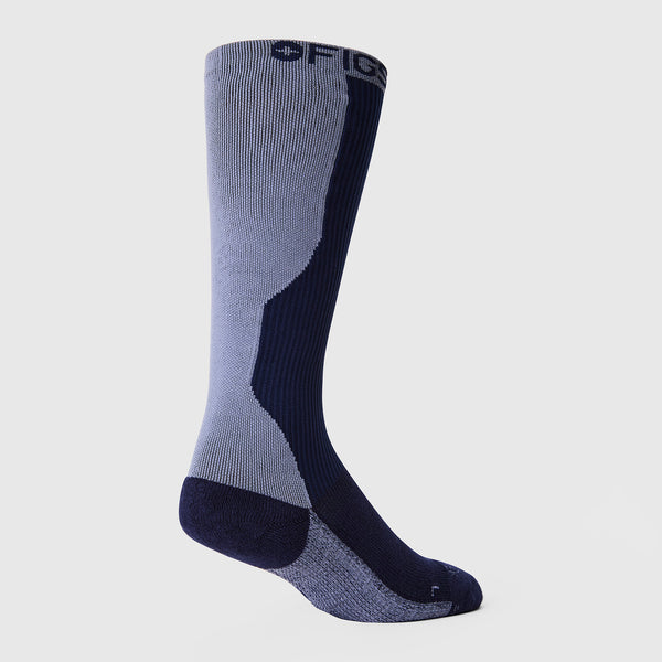 Unisex Navy FIGS | ArchTek® 15-20 mmHG - Compression Socks