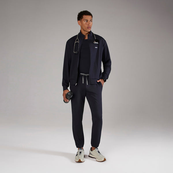 Men's Navy Forster Slim FORMx Jogger - Short Scrub Pant™