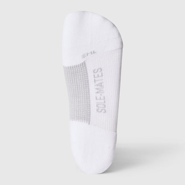 Unisex White FIGS | ArchTek® - Ankle Socks