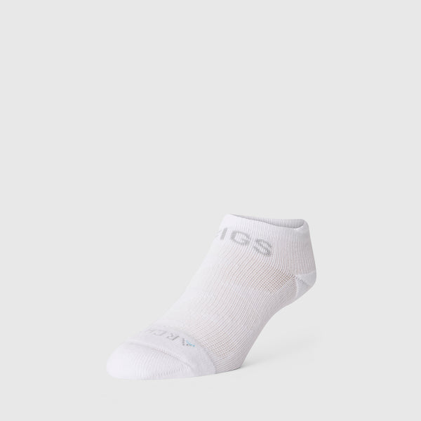 Unisex White FIGS | ArchTek® - Ankle Socks