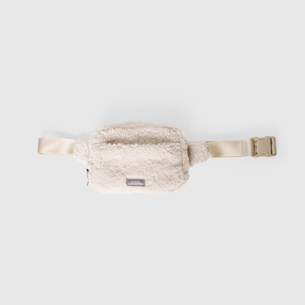 Bone High-Pile Belt Bag