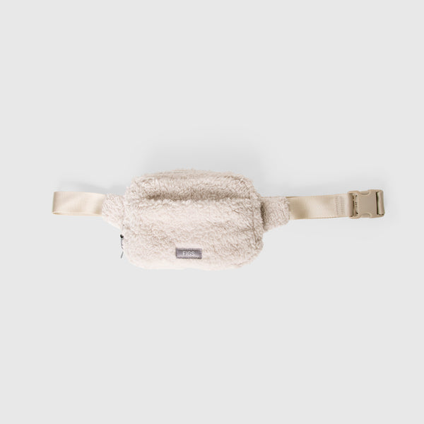 Bone High-Pile Belt Bag