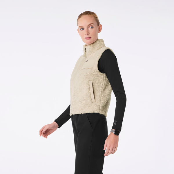 Women's Bone High-Pile Vest