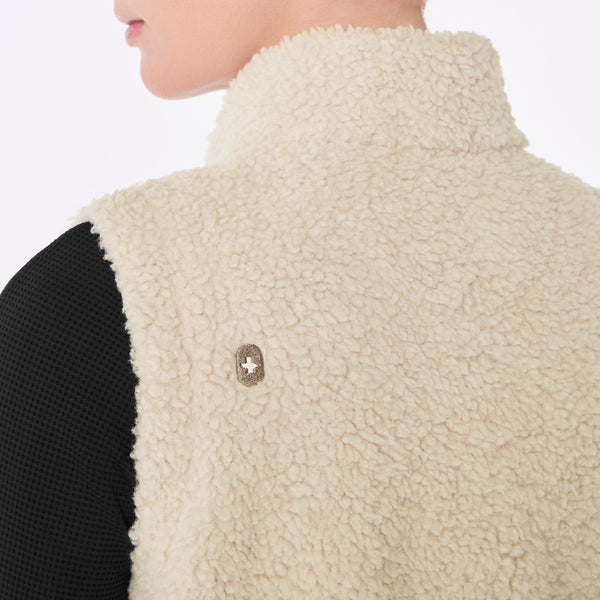 Women's Bone High-Pile Vest