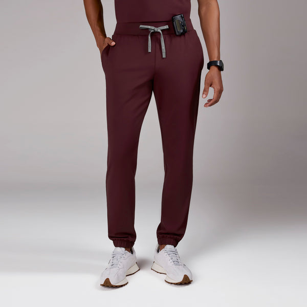 Men's Burgundy Forster Slim FORMx Jogger - Tall  Scrub Pant™