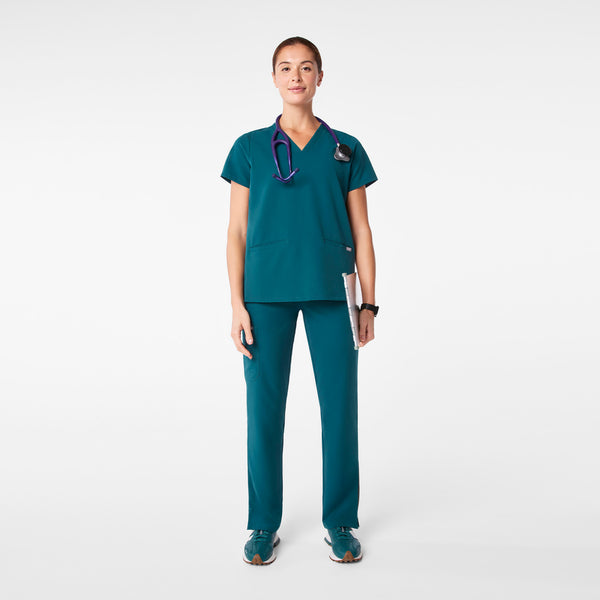Women's Caribbean Blue Casma -  Scrub Top™