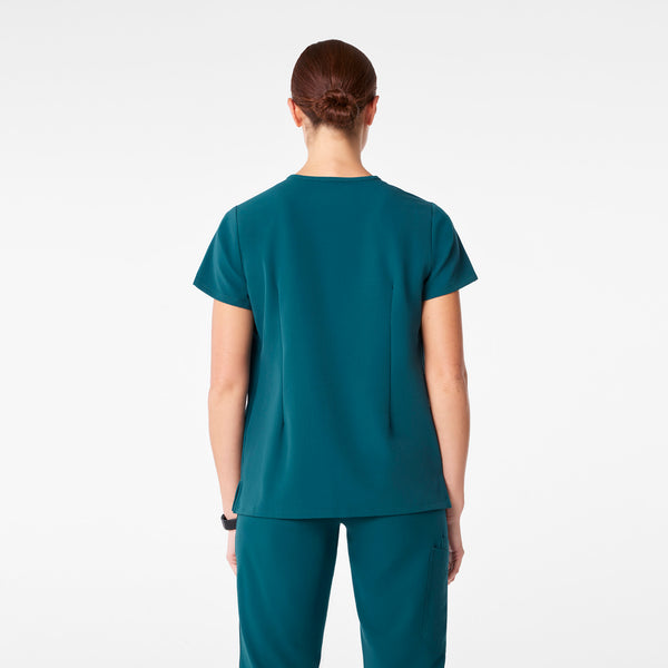 Women's Caribbean Blue Casma -  Scrub Top™