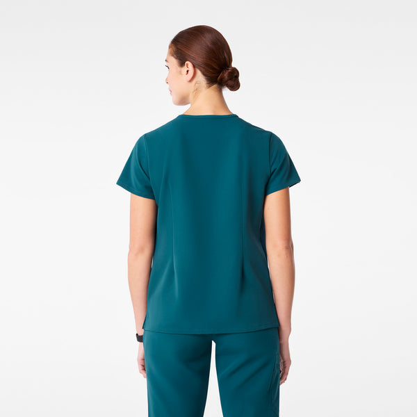 Women's Caribbean Blue Catarina -  Scrub Top™