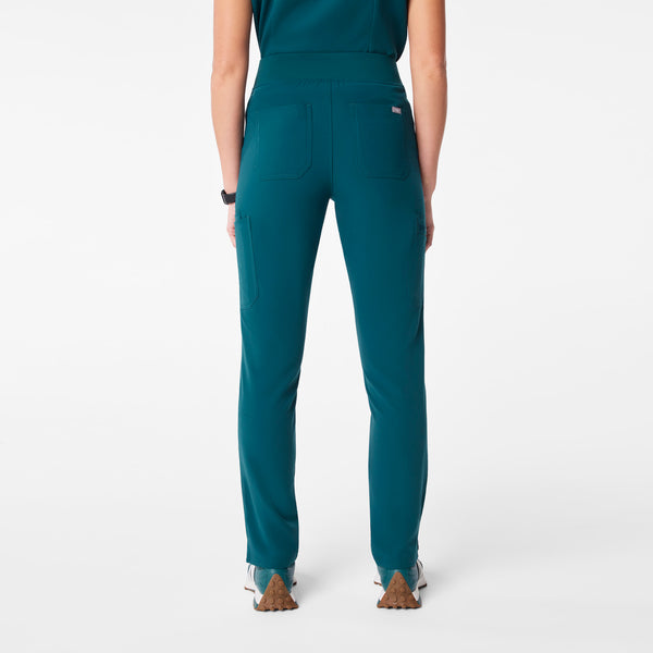 Women's Caribbean Blue Yola High-Rise Slim  - Tall  Scrub Pant™