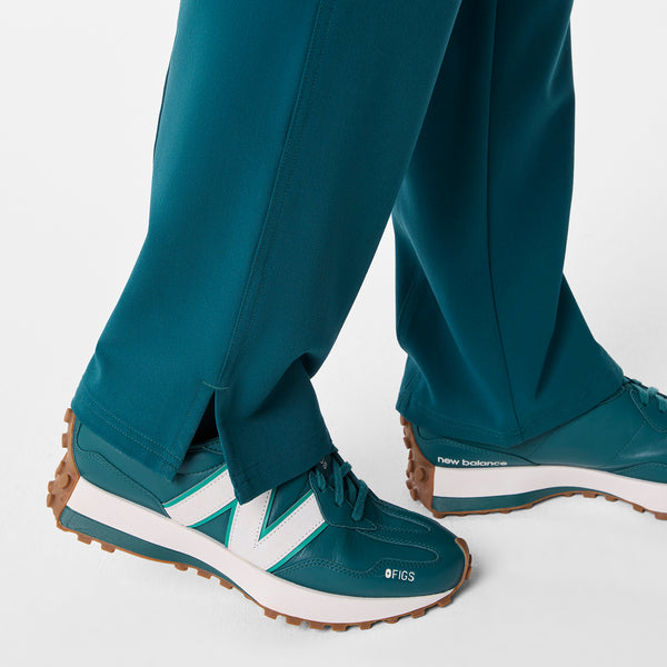 Women's Caribbean Blue Kade - Petite Straight-Leg Scrub Pant™