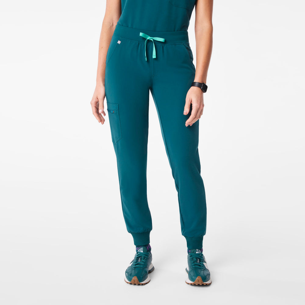 women's  Caribbean Blue Zamora - Jogger Scrub Pant™
