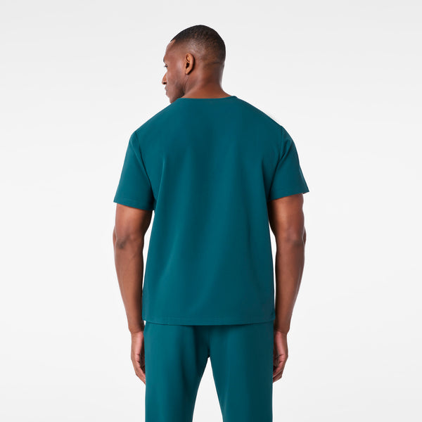 Men's Caribbean Blue Leon -  Scrub Top™