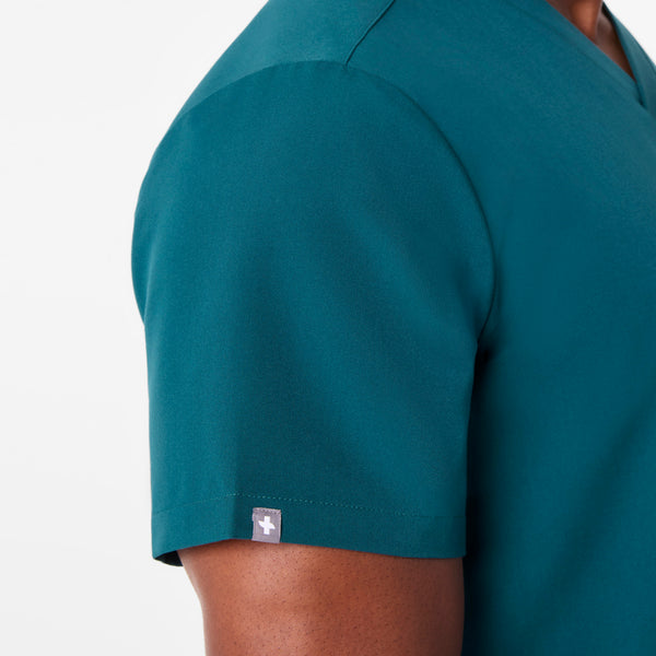 Men's Caribbean Blue Leon -  Scrub Top™