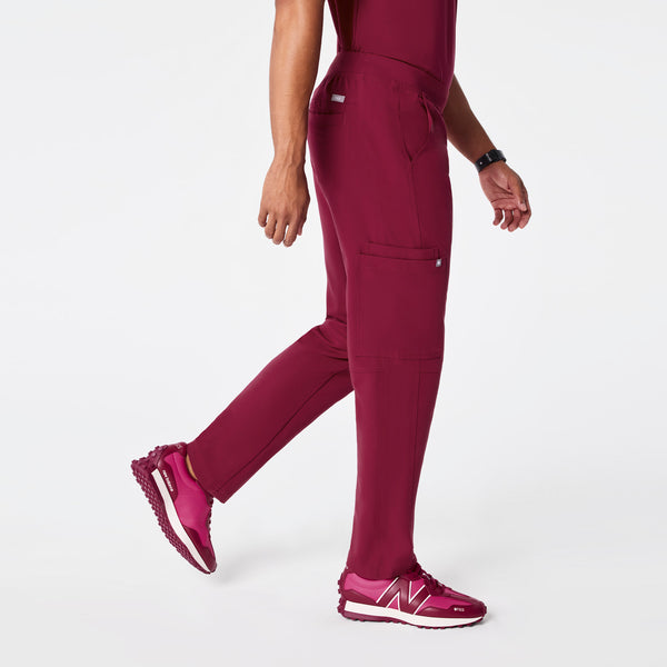 Men's Deep Cranberry Axim - Short Straight-Leg Scrub Pant™