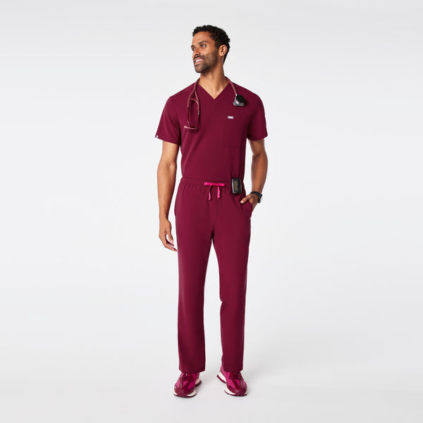 Men's Deep Cranberry Pisco - Straight-Leg  Scrub Pant™