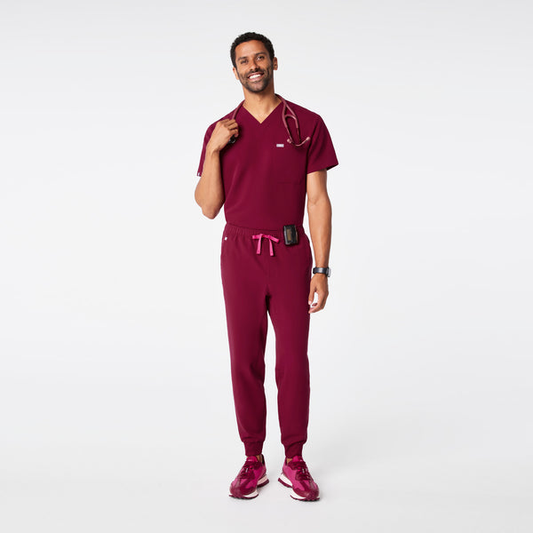 Men's Deep Cranberry Tansen - Tall Jogger Scrub Pant™