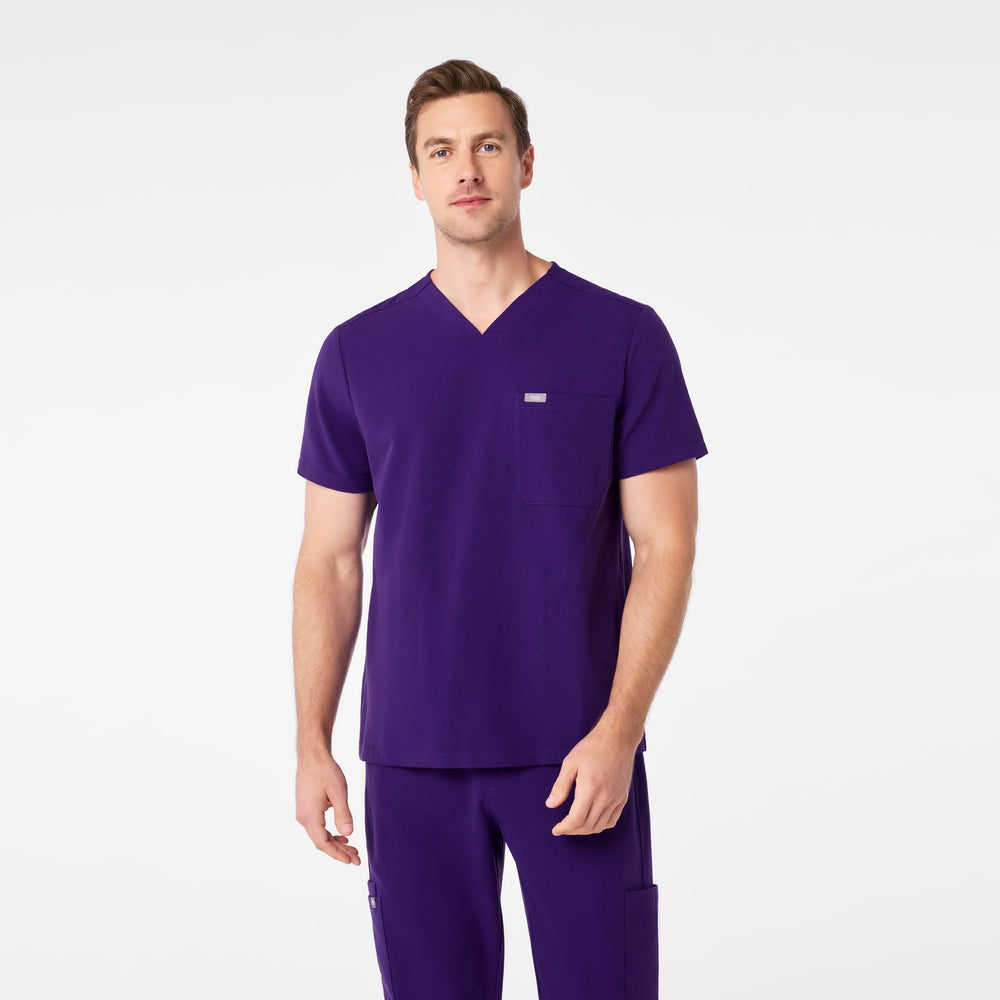 Men's Purple Pulse Chisec -  Scrub Top™