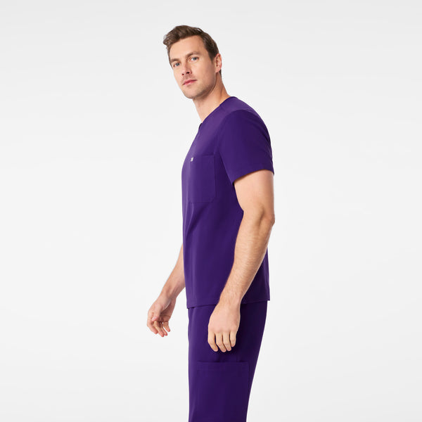 Men's Purple Pulse Chisec -  Scrub Top™