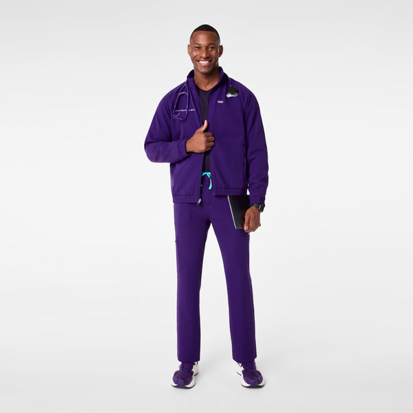 Men's Purple Pulse Cobaki -  Scrub Jacket