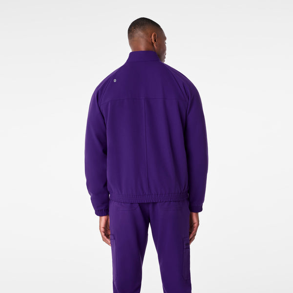 Men's Purple Pulse Cobaki -  Scrub Jacket