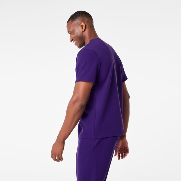 Men's Purple Pulse Leon -  Scrub Top™