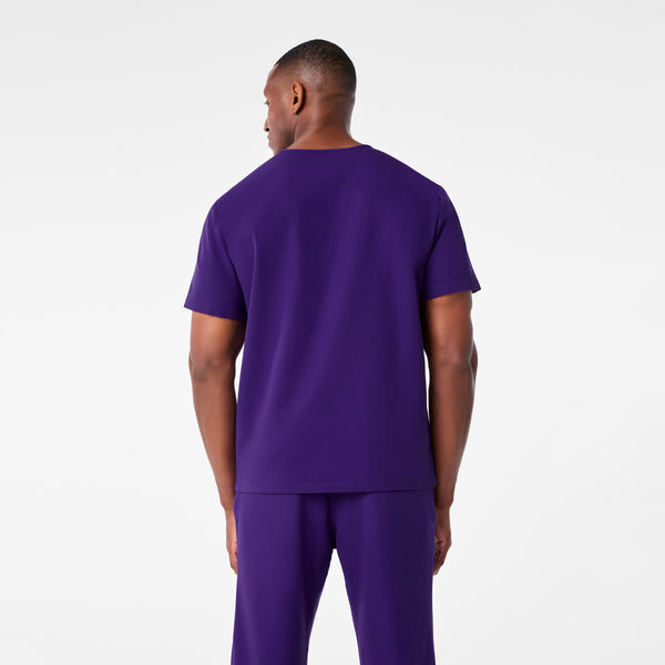 Men's Purple Pulse Leon -  Scrub Top™