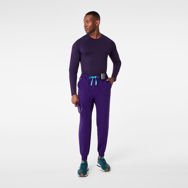 Men's Purple Pulse Makato Seamless - Long-Sleeve Underscrub