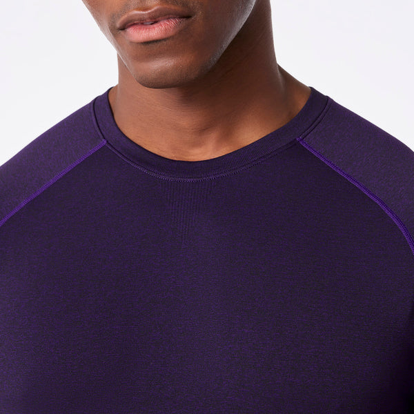 Men's Purple Pulse Makato Seamless - Long-Sleeve Underscrub