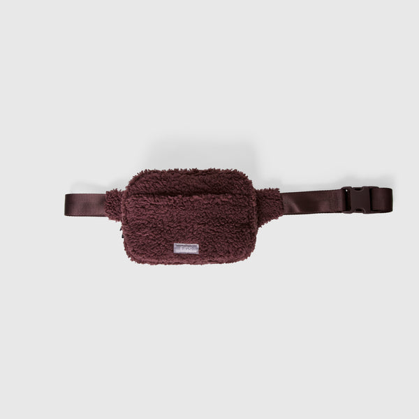 Espresso High-Pile Belt Bag