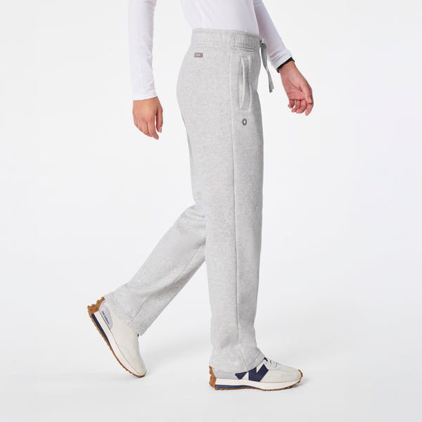 Women's Heather Grey Off-Shift Straight-Leg - Sweatpant™