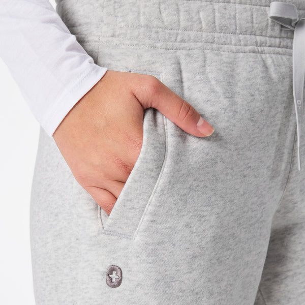 Women's Heather Grey Off-Shift Straight-Leg - Sweatpant™