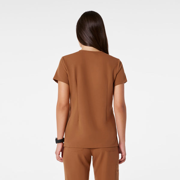 Women's Mocha Catarina -  Scrub Top™