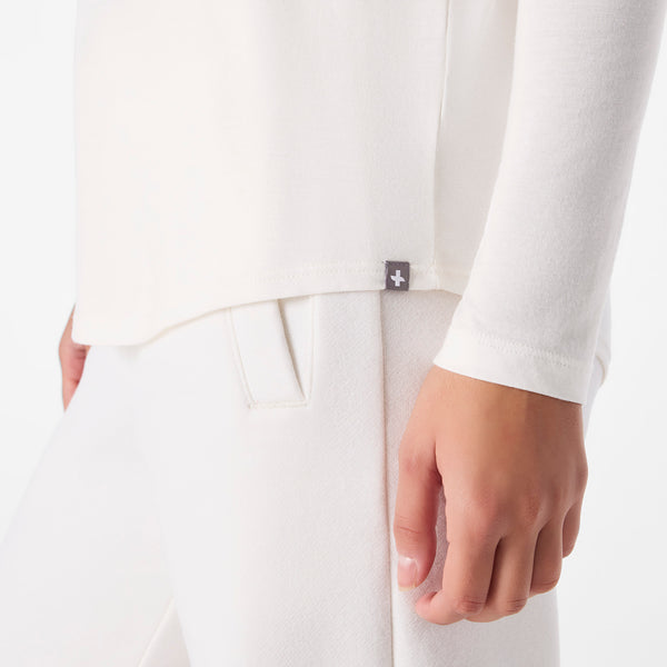 Women's Off White Tis The Season - Long-Sleeve Underscrub