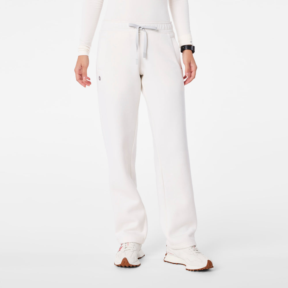 Women's Off White Off-Shift Straight-Leg - Sweatpant™