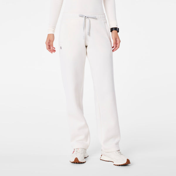 Women's Off White Off-Shift Straight-Leg - Sweatpant™