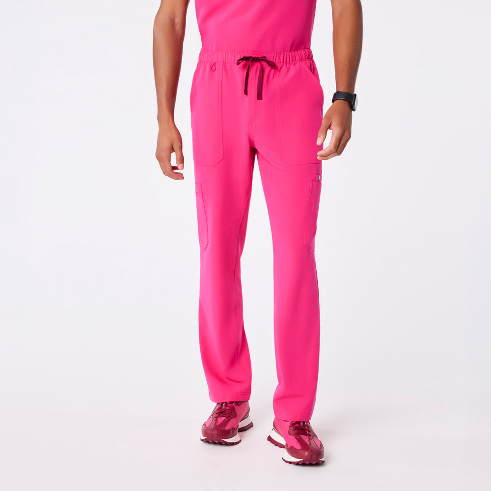 men's Shocking Pink Cairo - Short Cargo Scrub Pant™