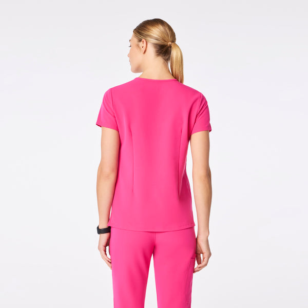 Women's Shocking Pink Casma  Scrub Top™