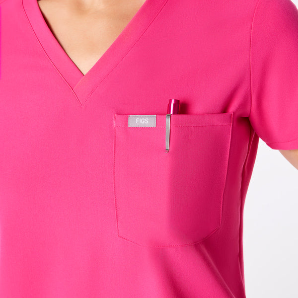 Women's Shocking Pink Catarina Scrub Top™
