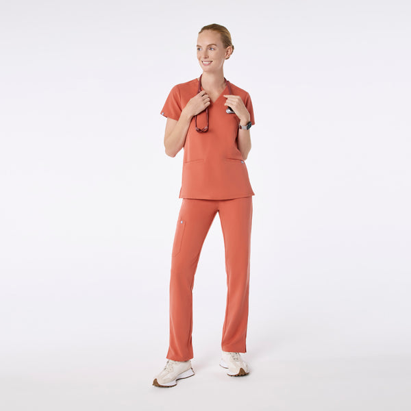 Women's Spiced Cider Casma -  Scrub Top™