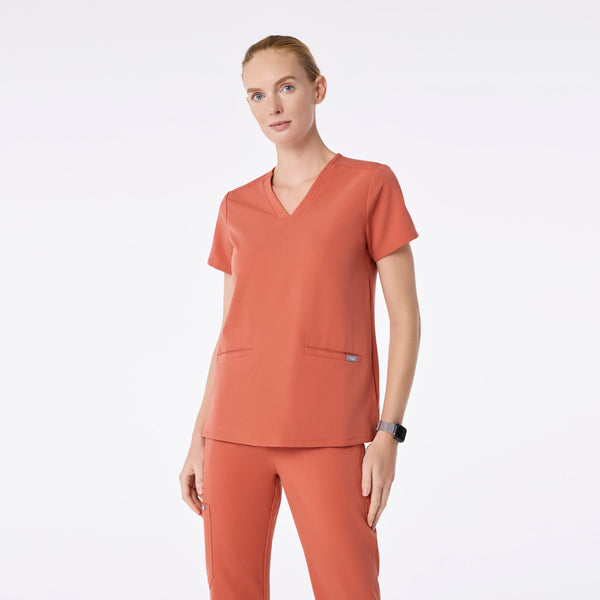 Women's Spiced Cider Casma -  Scrub Top™