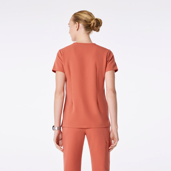 Women's Spiced Cider Casma -  Scrub Top™