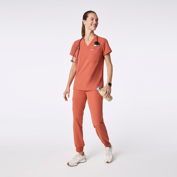 Women's Spiced Cider Catarina -  Scrub Top™