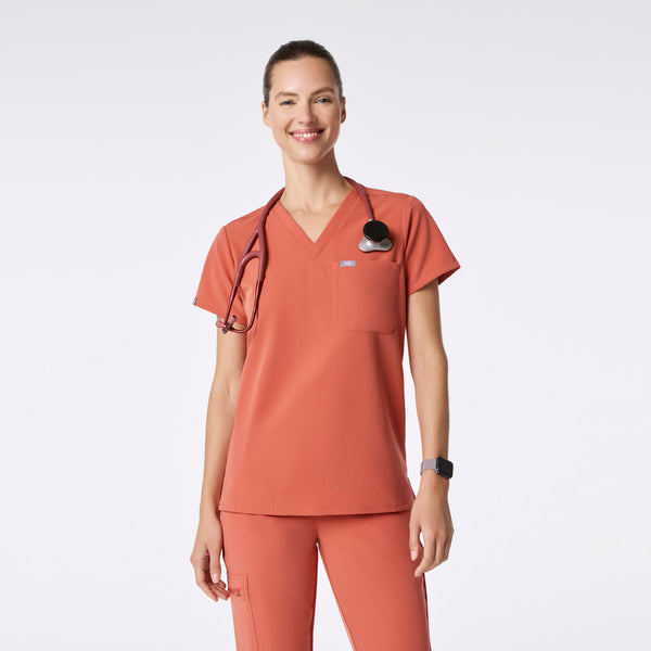 Women's Spiced Cider Catarina -  Scrub Top™