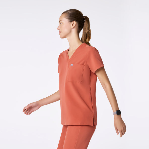 Women's Spiced Cider Catarina -  Scrub Top™
