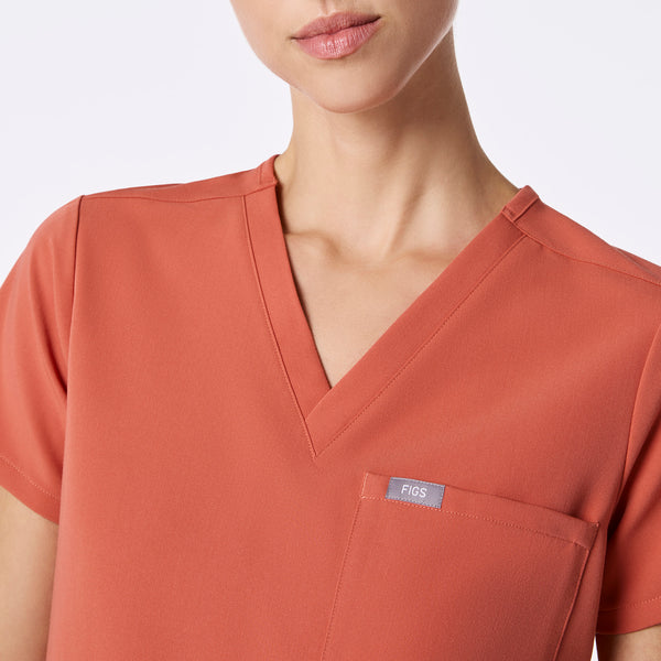 Women's Spiced Cider Catarina -  Scrub Top™