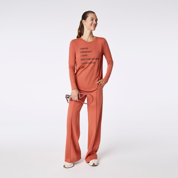 Women's Spiced Cider Fall Brews - Long-Sleeve Underscrub