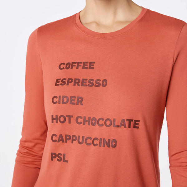 Women's Spiced Cider Fall Brews - Long-Sleeve Underscrub