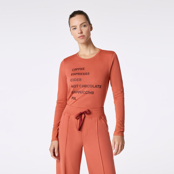 Women's Spiced Cider Fall Brews - Long-Sleeve Underscrub