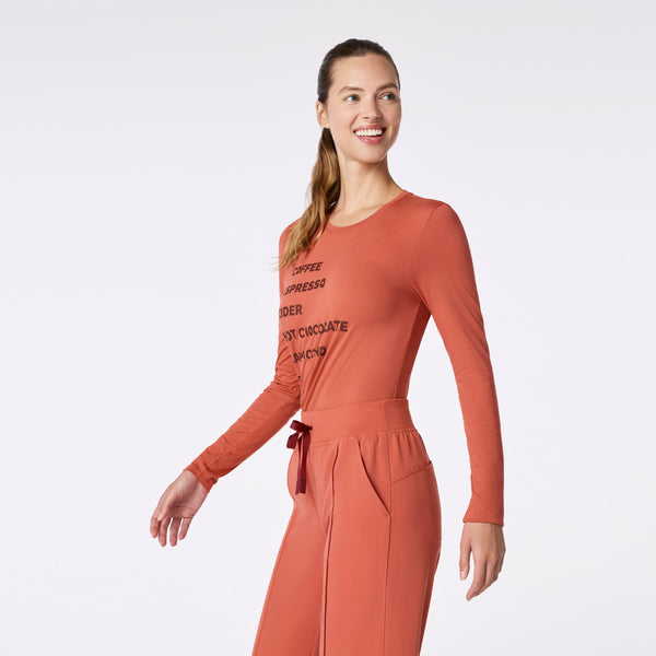 Women's Spiced Cider Fall Brews - Long-Sleeve Underscrub