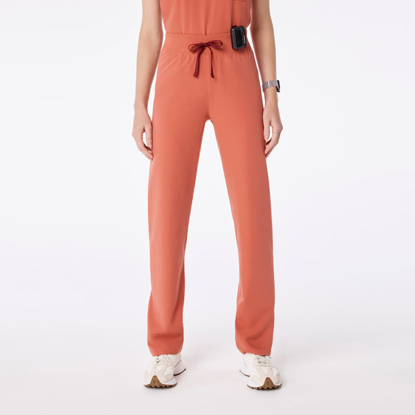women's Spiced Cider High Waisted Livingston - Tall Basic Scrub Pant™